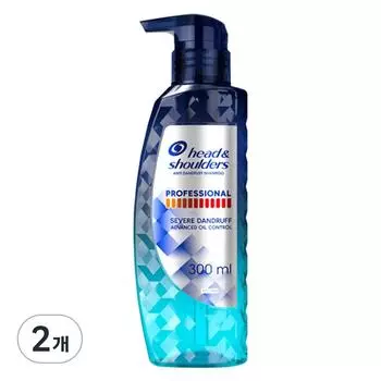 Head & Shoulders Professional Oil Control Shampoo, 300ml, 2 units
