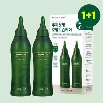 Head Spa 7 7 Second Refreshing Water Treatment 220ml Double Plan Refreshing Water Treatment