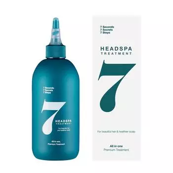 Head Spa 7 Blue Eye Black Hair Treatment, 300 мл, 1 шт.