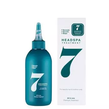Head Spa 7 Blue Snow Black Hair Treatment, 200мл, 1 корейский уход за волосами
