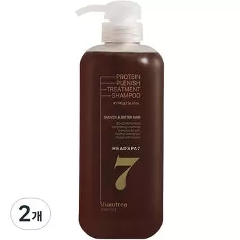 Head Spa 7 Protein Plenish Лечебный функциональный шампунь, 740 г, 2 шт.