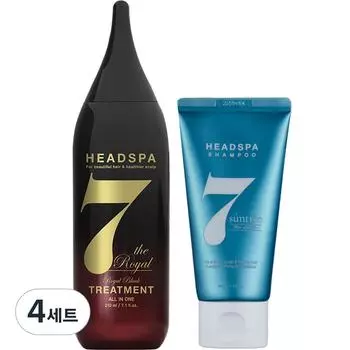 Head Spa 7 Royal Black 210 мл + шампунь Suntree 70 г, 4 набора