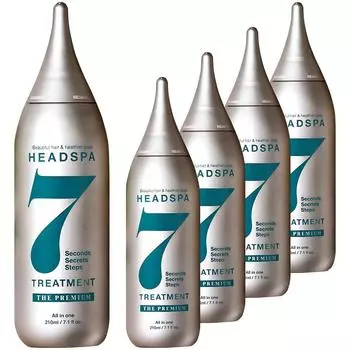Head Spa 7 Treatment Premium, 210 мл, 5 шт.