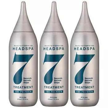 Head Spa 7 Treatment Premium, 210 мл, 3 шт.