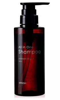 Head spa специализированный магазин 10FRESH шампунь 300 мл кислотный уход за волосами увлажняющий уход за кожей головы от перхоти Все в одном ``Amino aroma (скальп не силикон)