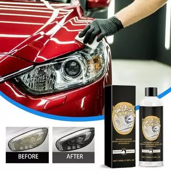 Headlamp Cleaning Set Complete Repairing Refurbishment Kit Portable Car Lens Restoration Kit For Suvs Rvs Trucks Auto CHINA
