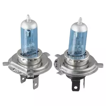 Headlight 2pcs H4/HB2 9003 Xenon White 12V 55W 6000K Bright Light Halogen