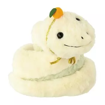 Heads Plush Toy 18 x 17 x 20 cm Green 2025 Zodiac Snake Snake Hug Animal Snake Mimi HEADS [2 pieces] DAS-MBQS