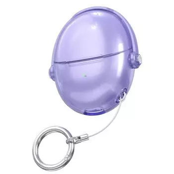 Headset Zhizhen Version Protective Case Freebuds6 Earphone Case Creative Lock Second Change Bracket Shell Transparent Soft Case Anti-Lost New Arrival Huawei FreeBuds 6 Streamer purple