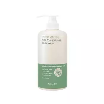 HEALING BIRD Ботанический французский парфюм Мягкий увлажняющий гель для душа 750мл