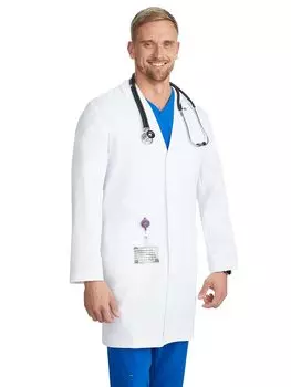 Healing Hands THE WHITE COAT White Coat Minimalist Series L Equivalent Men s 5151-M белый
