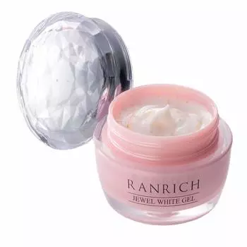 Health Family Лечебный отбеливающий гель RANRICH Gemstone Gel 50 г Содержит прозрачную мембрану яичной скорлупы EX для сухих морщин, отбеливающих пятен, мелких морщин