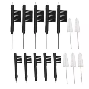 Hearing Amplifier Cleaning Tools Set Debris Earwax Removal Earphone Care Brushes Accessories Kit
