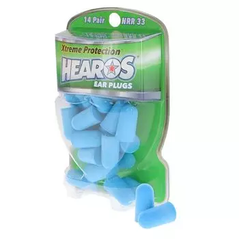Hearos Ear Plugs Xtreme Protection, heroes ear plugs extreme protection Earplugs with high sound insulation properties 14 pairs