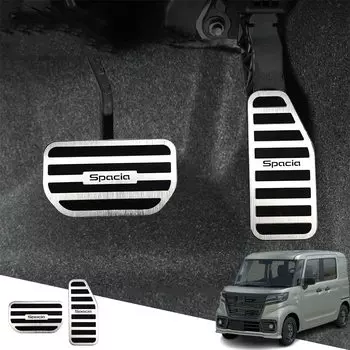 Hearsheng Suzuki New Spacia MK04 Series November New Spacia Base 33 Series August Spacia MK03 Series December Алюминиевый сплав Накладка на педаль для серебряный