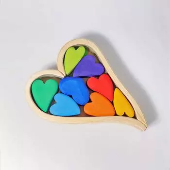 Heart Building GM10177 Кубики братьев Гримм/Радуга