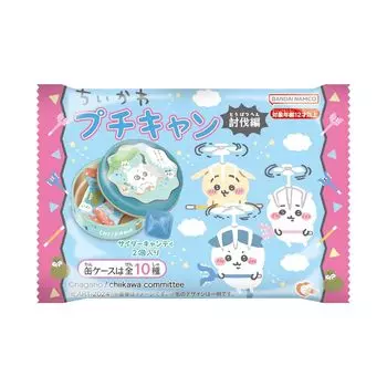 Heart Chiikawa Petit Can Subjugation Edition 10 штук Конфеты игрушки/Конфеты