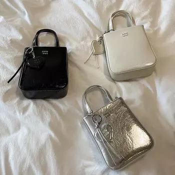 Heart Confession Универсальная сумка для мобильного телефона Летняя супер огненная маленькая сумка женская ручная сумка через плечо серебряный