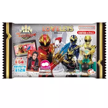 Heart Number One Sentai Gojuger LOVELETS Grape Flavored Refreshing Toy Set of Candy/Candy [Box 12]