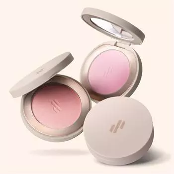Heart Percent Dot On Mood Blurry Blush 4.2 г 2 цвета 02 Cotton Peach
