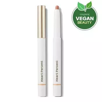 Heart Percent Dot On Mood Lip Pencil 0.8g, #01 Peach Beige, 1 piece