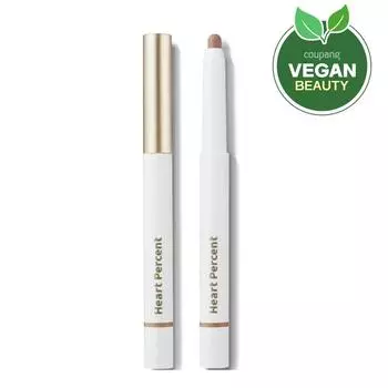 Heart Percent Dot On Mood Lip Pencil 0.8g, #09 Cozy Brown, 1 piece
