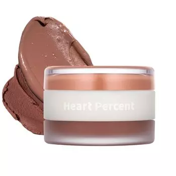 Heart Percent Dote On Mood Custom Lip Cheek Matte Glow & [Двухцветный] (Туманный горшок) & (Бальзам для блеска) [#06.Голая натура/Голая натура]