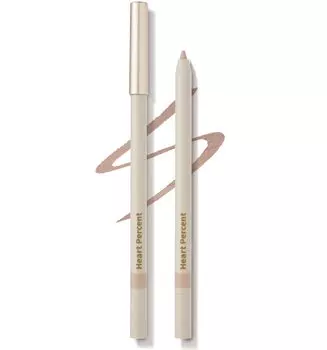 Heart Percent Dote On Mood Gel Eyeliner Pencil Waterproof Pencil High Adhesion Shadow Internal Sharpener Skin Korean Cosmetics Eyeliner/Tear