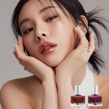 Heart Percent [новый] Heart Percent Dot On Mood Верхнее покрытие для губ, увеличивающее объем, 2 цвета 01 worm changer