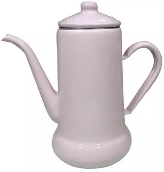 Hearth Designs Кофейник эмалированный многослойный тонкий розовый горшок