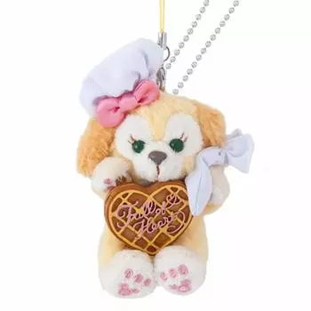Heartwarming Days 2020 Plush Strap Ann Waffle Strawberry Scent Heartwarming Valentine Duffy Disney Sea Limited [Hobbies] Duffy s (Cookie Holder)