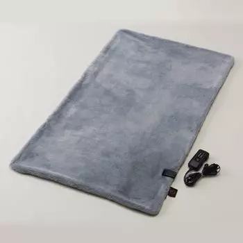 HEAT CRACKER Премиум электрическое одеяло Одеяло светло-серое