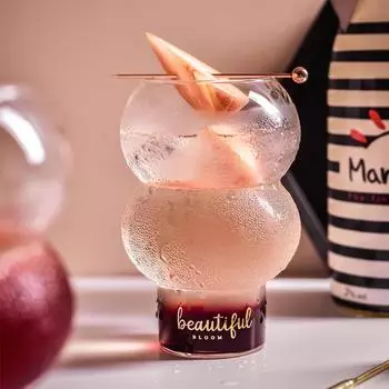 Heat-Resistantn Cocktail Glass Yogurt Cup Coffee Mug Transparent Glass Cup Whiskey Wine Home Cafe Drinkware 500ml