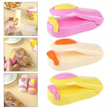Heat Sealer Handheld Sealing Machine Mini Sealer Kitchen Gadgets for Sealing Foods & PE PP Bags Durable
