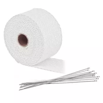 Heat Wrap Tape Exhaust Insulating Downpipe Manifold Motorcycle Repair Tools Length 5m