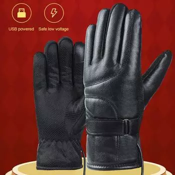 Heated Motorcycle Gloves: USB-Chargeable, Waterproof, and Touchscreen Compatible for Cold Weather Riding