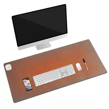 Heated Mouse Hot Mat Desk Large Electric Fast Electric 3 Levels of Temperature 4h Automatic Power from PVC Super Large Heat Generating Area Pad, Mat,