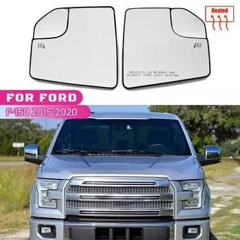 Heating Side Mirror Glass Lens Door Wing View Mirror Glass for Ford F-150 F150 XL King Ranch Platinum Raptor SuperCrew 2015-2020