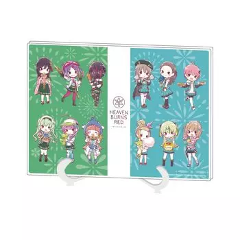 Heaven Burns Red 11 Летний фестиваль вер.. 31D Блок и 31E Блок [Графическая иллюстрация] Акриловая художественная доска [Формат A5]