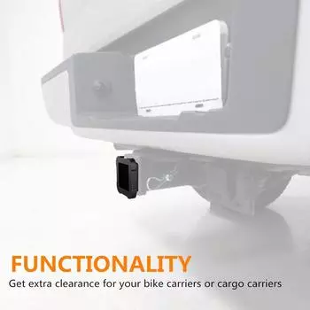 Heavy Duty 2.5 to 2 Trailer Hitch Adapter Receiver Insert Reducer for Ford GMC