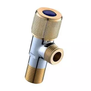 Heavy Duty Anti Burst Angle Valve Thickened Corrosion Resistant Drainage Valve Easy to Use for High Pressure Plumbing A