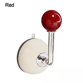 Heavy Duty Hanger Hooks Wall Mount Towel Hanger Durable Suction Cup Hook Bathroom Accessories