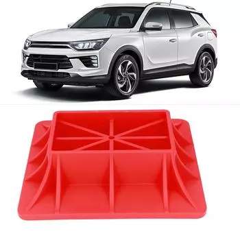 Heavy Duty Jack Off Road Base Red Nylon Anti Fracture Support Board for Sand Mud Grass Soft Ground Jack Base Jack Base