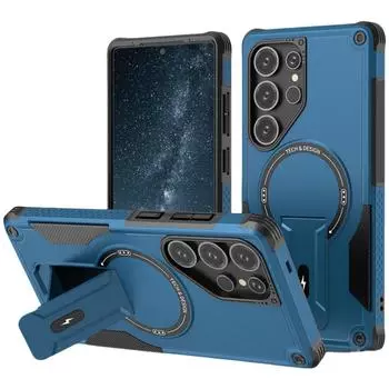 Heavy Duty Protection Case for Samsung Galaxy S25 Ultra S24 Plus A56 A55 5G A54 A15 A16 A36 A35 Dual Layer Wireless Charging for Galaxy S25 чёрный