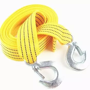 Heavy Duty Trailer Rope 3M 4M Emergency Steel Cable Towing Strap Car Tow Cable Van 3 ton 3M Grappling hook