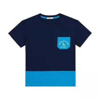 Hedge Kids B2b Round T shirT hTb90Tr40p Nv Navy/180