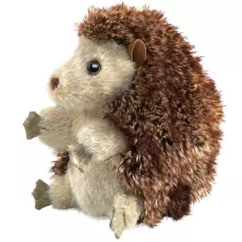 hedgehog hand puppet