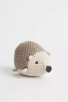 Hedgehog-shaped rattle