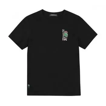 Футболка Hedges Kids Earth Logo, черная, hum01Tr09m Bk 120