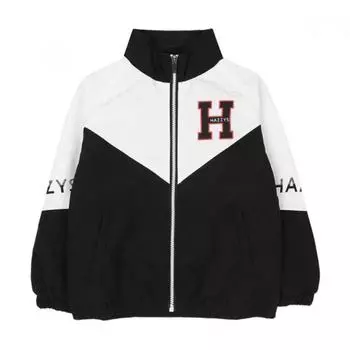 Hedges Kids Family Brushed Woven Training Top Hsb91jd40s Bk Black/120